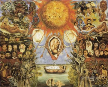 Frida Kahlo Painting - Moses feminism Frida Kahlo